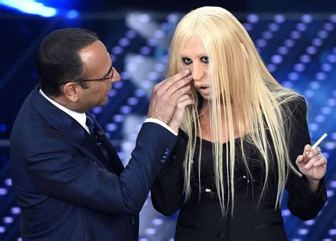 donatella versace sanremo virgiia raffaele|SANREMO 2016 VIRGINIA RAFFAELE E' DONATELLA .